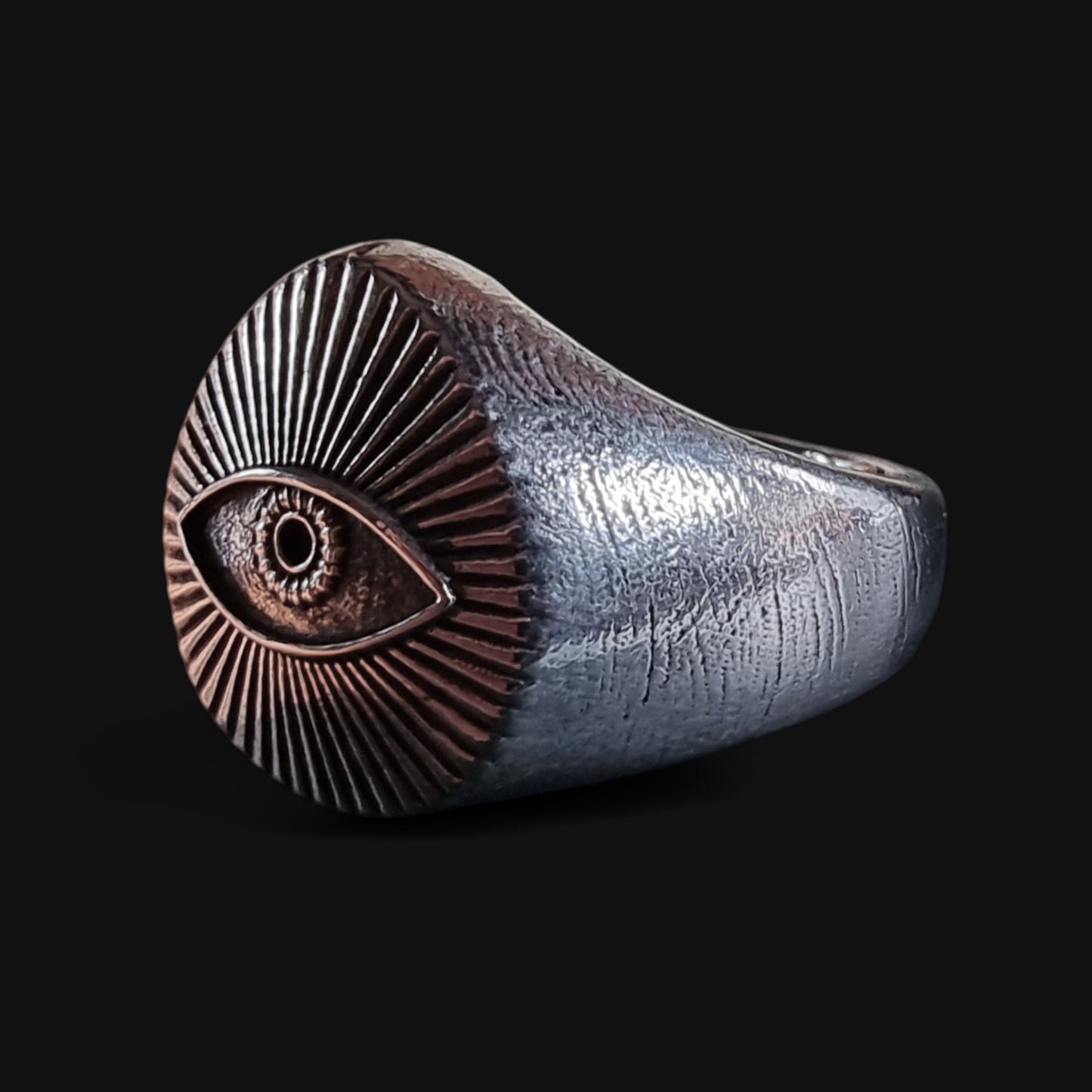 Silver Eye Ring