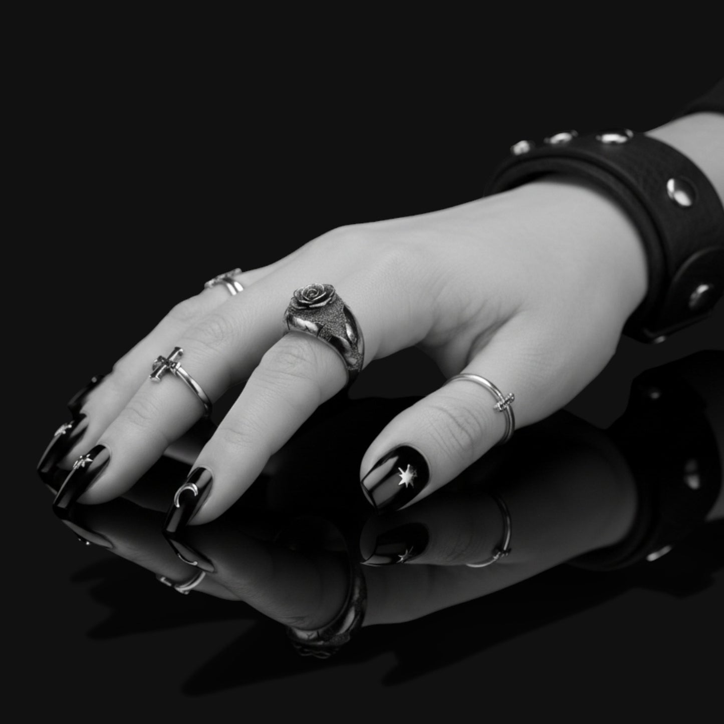 Gothic Rose Ring