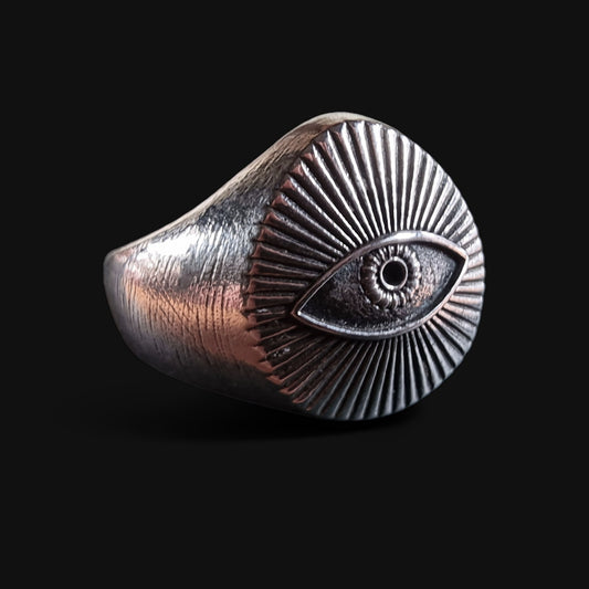 Silver Eye Ring