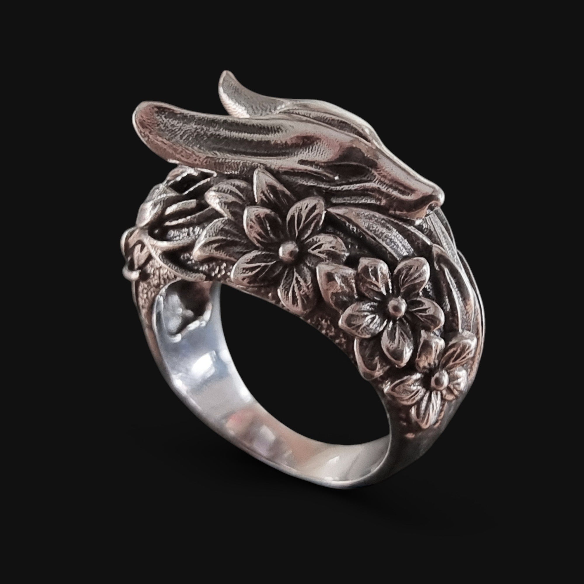 Silver Fox Ring