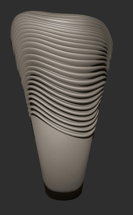 Fluid Silver Ring