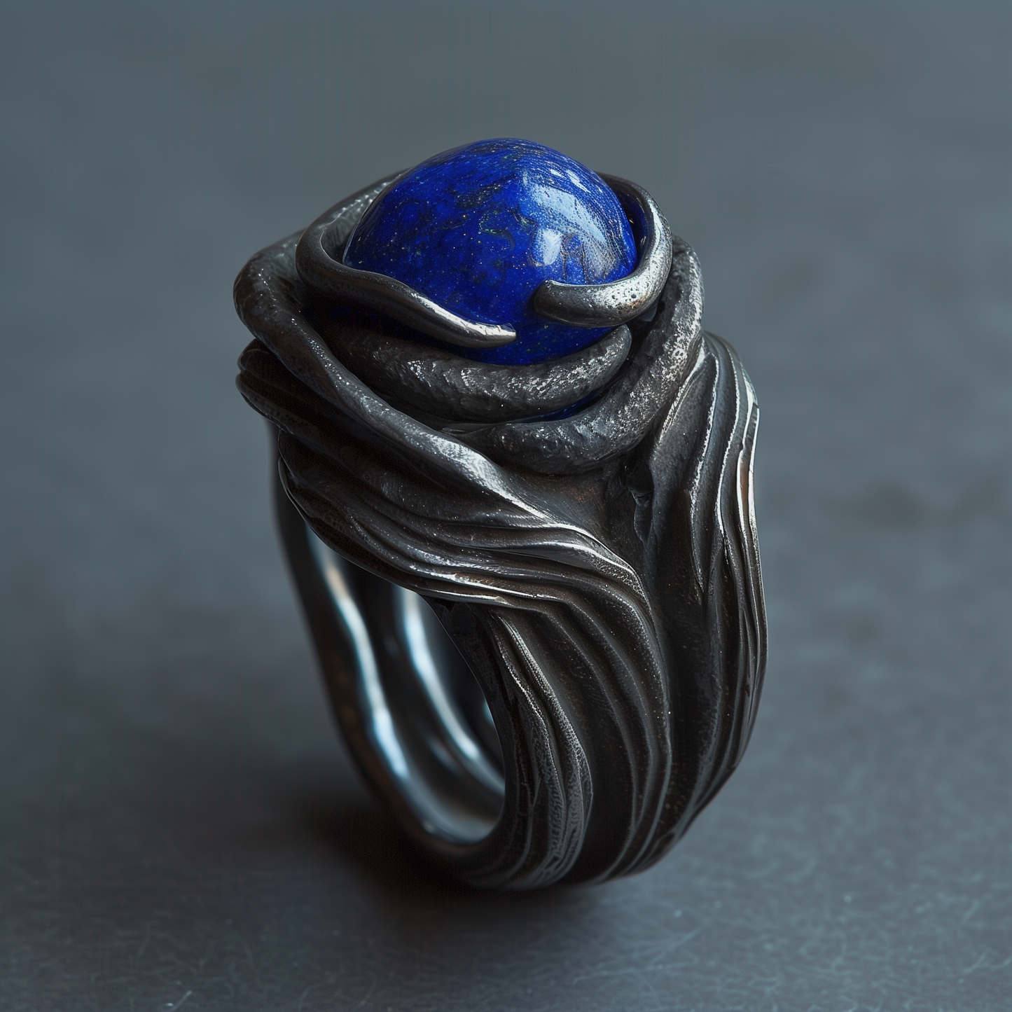 Labradorite Organic Ring