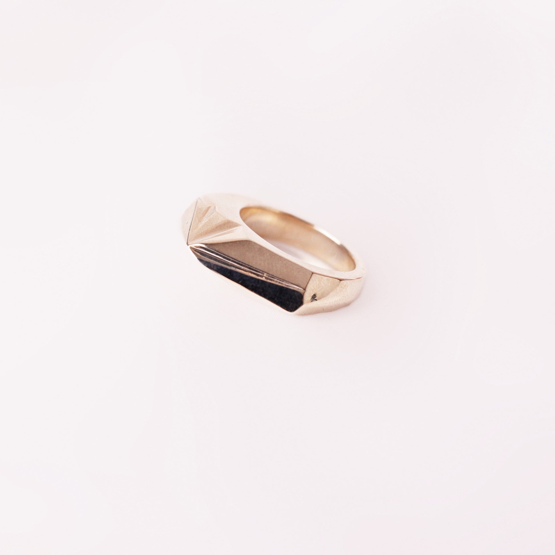 minimalist ring in sterling silver
