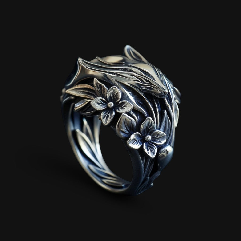 Silver Fox Ring