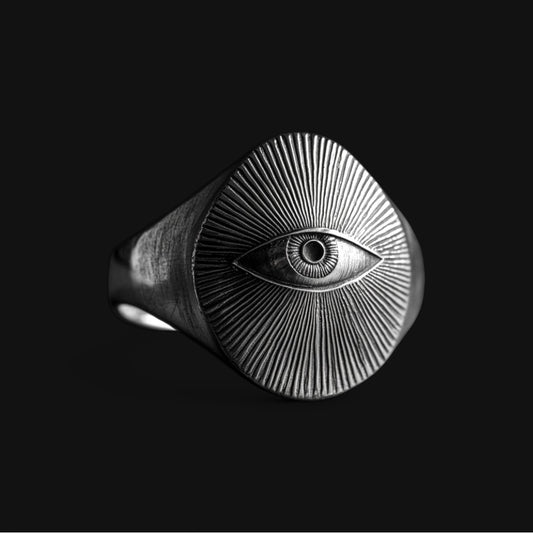 Silver Eye Ring