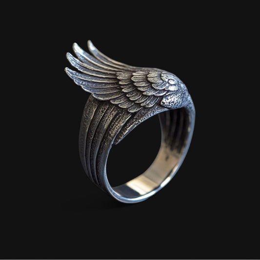 Silver Wing Ring