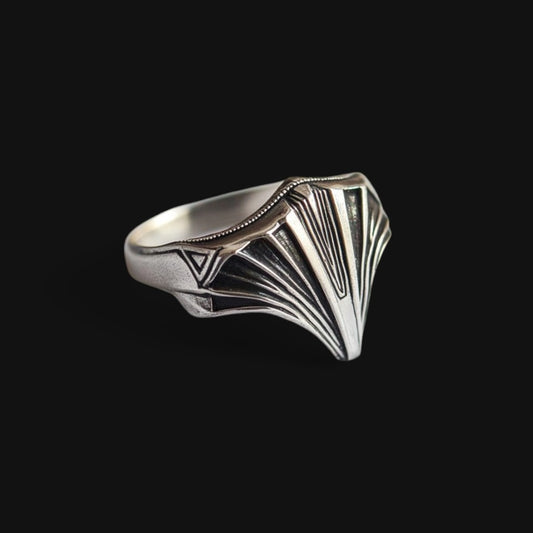 Art Deco Silver Ring
