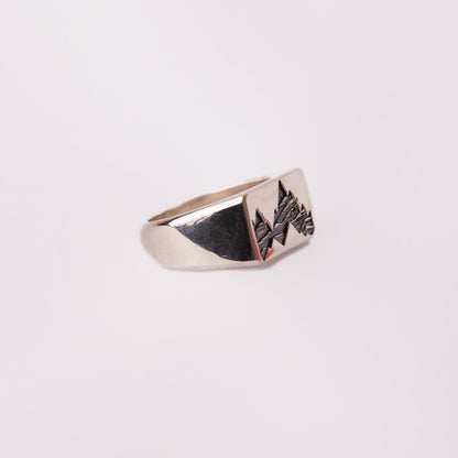 925 sterling silver summit ring