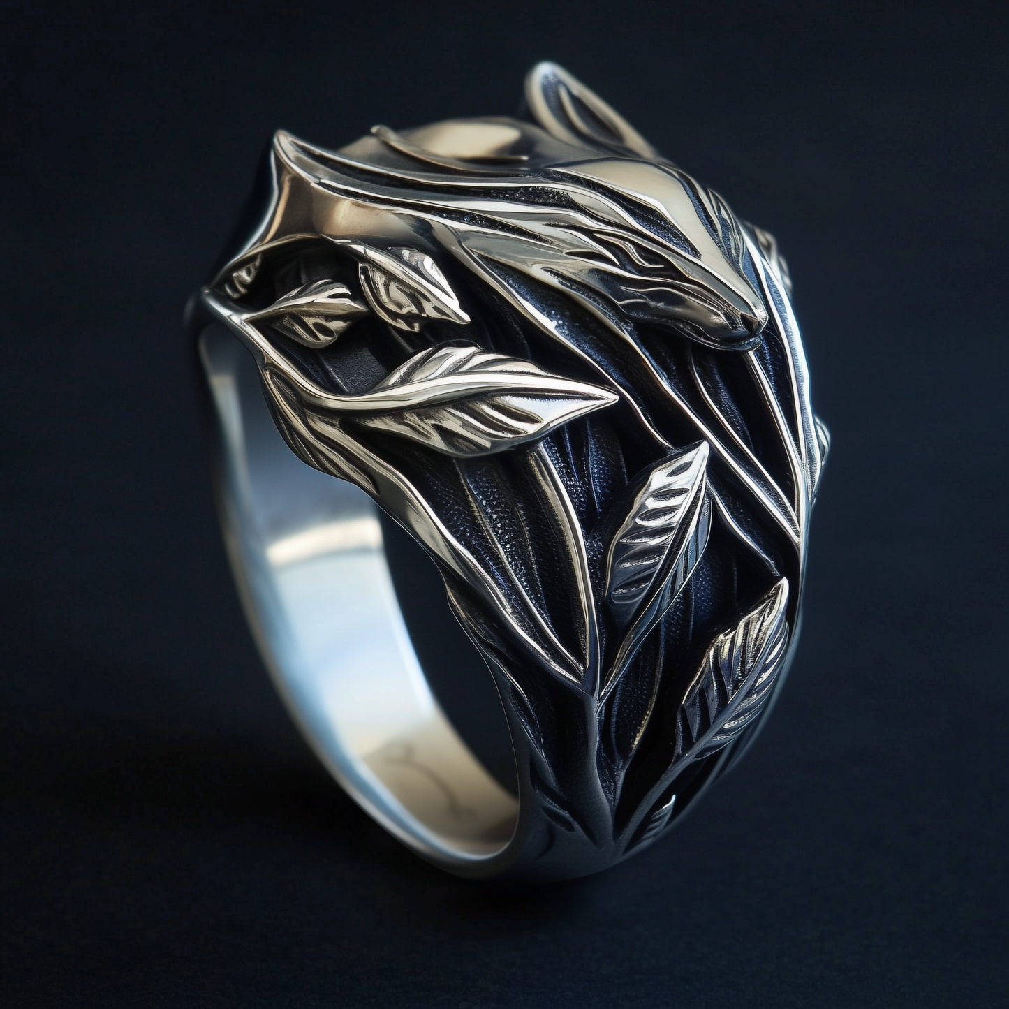 Silver Fox Ring